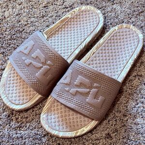 APL Brown Slide Sandals